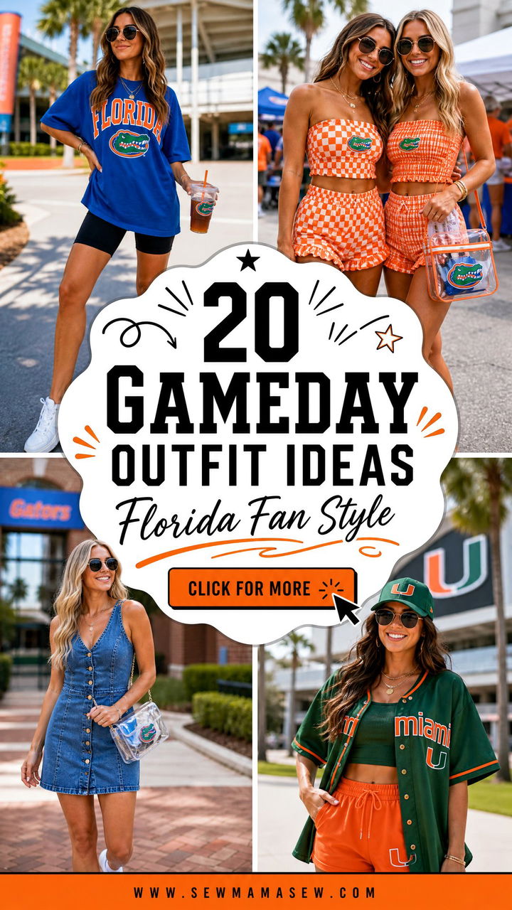 20 Gameday Outfit Ideas Florida Fans Need This Season - 20 Gameday Outfit Ideas Florida Fans Need This Season