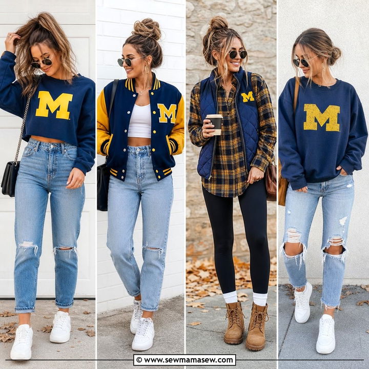 20 Gameday Outfit Ideas Michigan Fans Will Love This Fall