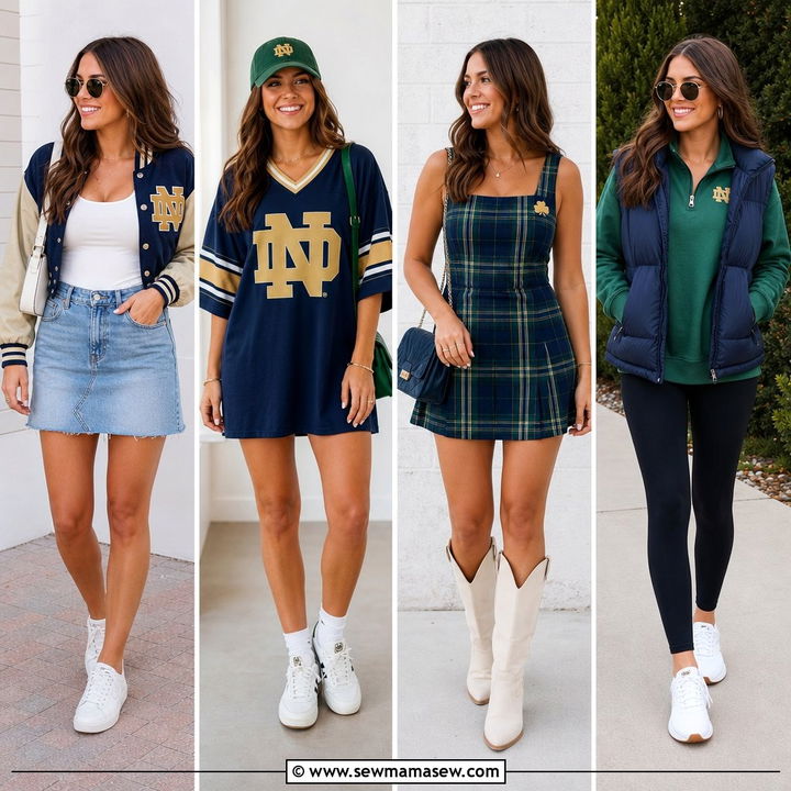 20 Gameday Outfit Ideas Notre Dame Fans Will Love This Fall
