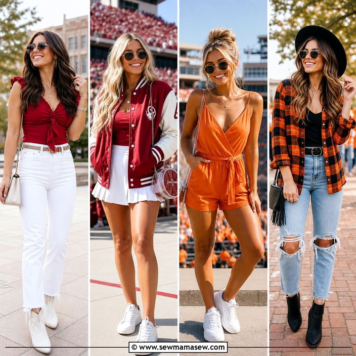 20 Gameday Outfit Ideas Oklahoma Fans Will Love This Fall