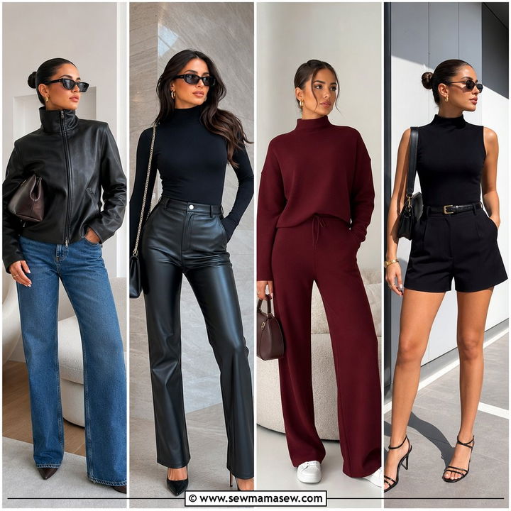 20 Glamoratti Outfit Ideas Funnel Neck Fans Need For Chic Days