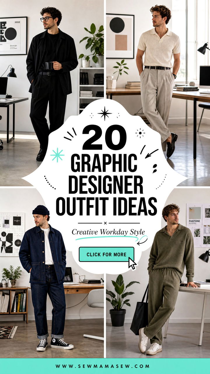 20 Graphic Designer Outfit Ideas For Creative Workdays - 20 Graphic Designer Outfit Ideas For Creative Workdays