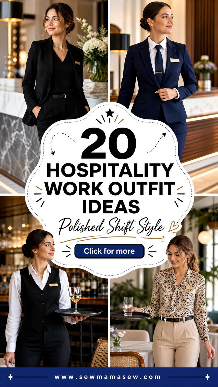 20 Hospitality Work Outfit Ideas For Polished Daily Shifts - 20 Hospitality Work Outfit Ideas For Polished Daily Shifts