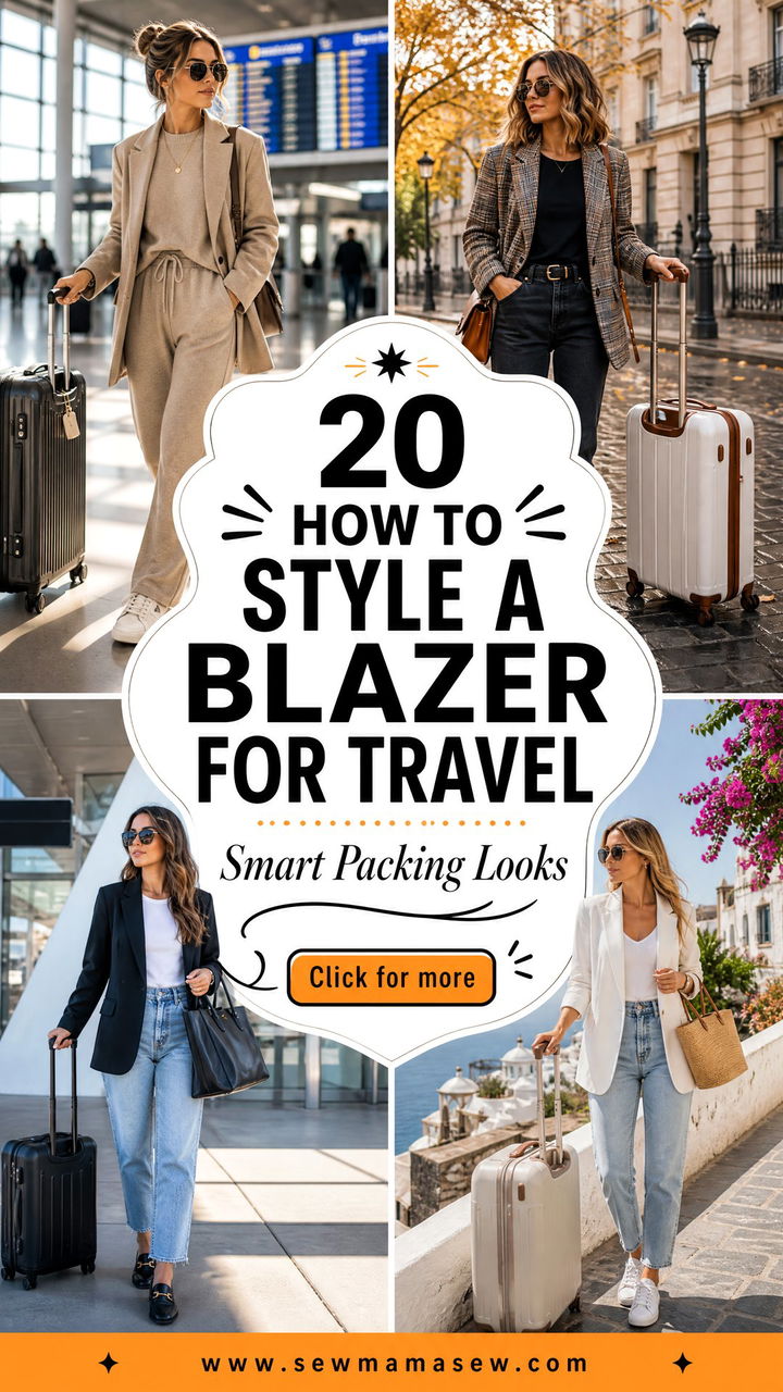 20 How To Style A Blazer For Travel Smart Packing Looks - 20 How To Style A Blazer For Travel: Smart Packing Looks