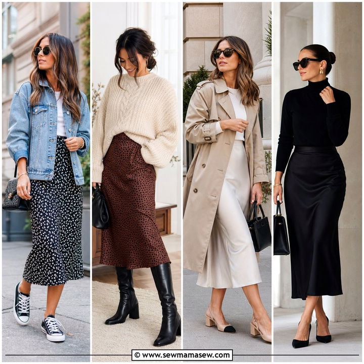 20 How To Style A Midi Skirt Over 50: Elegant Looks For Women