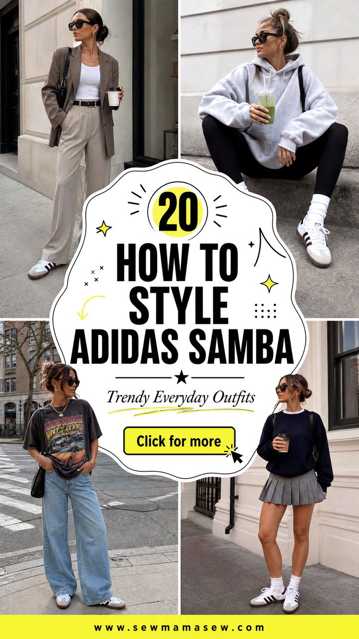 20 How To Style Adidas Samba Trendy Everyday Outfits Now - 20 How To Style Adidas Samba: Trendy Everyday Outfits Now