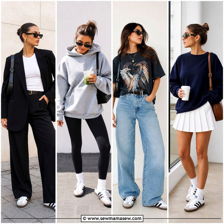 20 How To Style Adidas Samba: Trendy Everyday Outfits Now