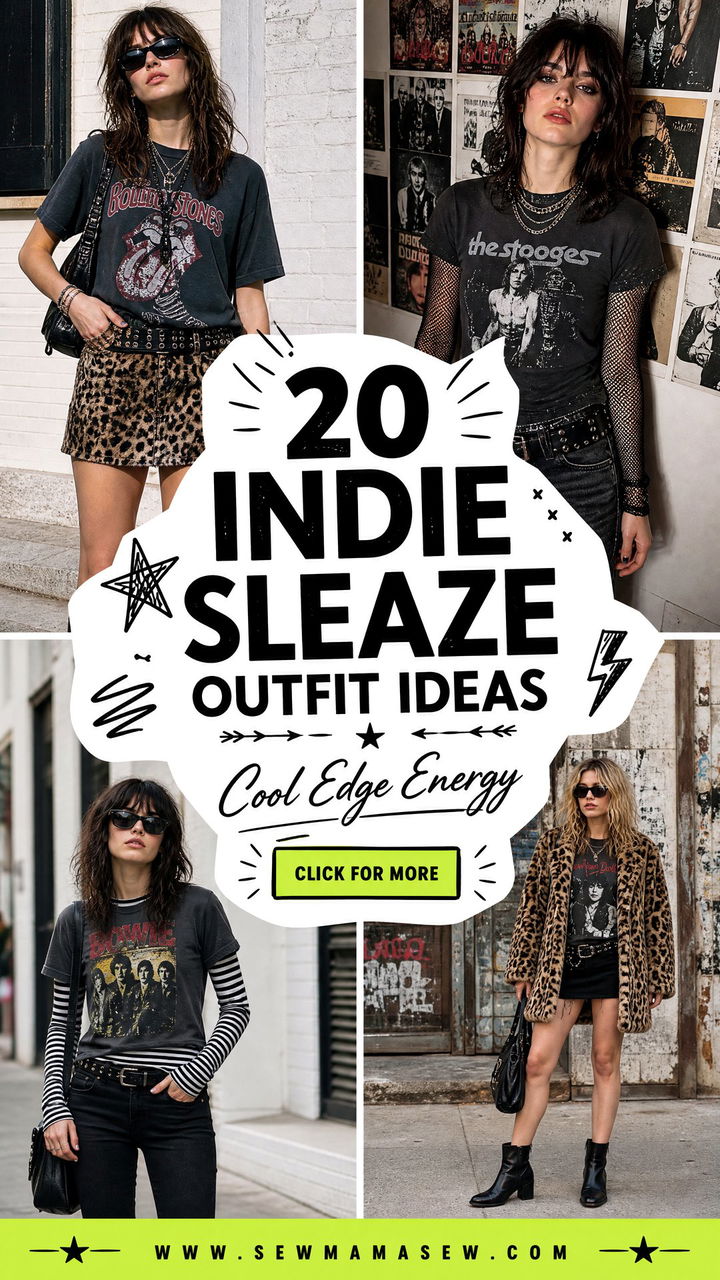 20 Indie Sleaze Outfit Ideas for Women With Cool Edge - 20 Indie Sleaze Outfit Ideas for Women With Cool Edge