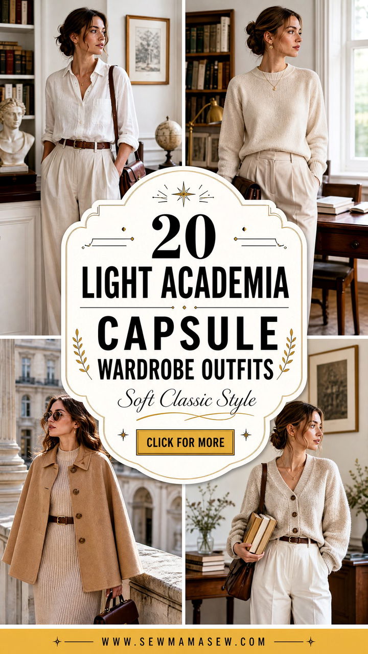 20 Light Academia Capsule Wardrobe Outfits to Love - 20 Light Academia Capsule Wardrobe Outfits to Love