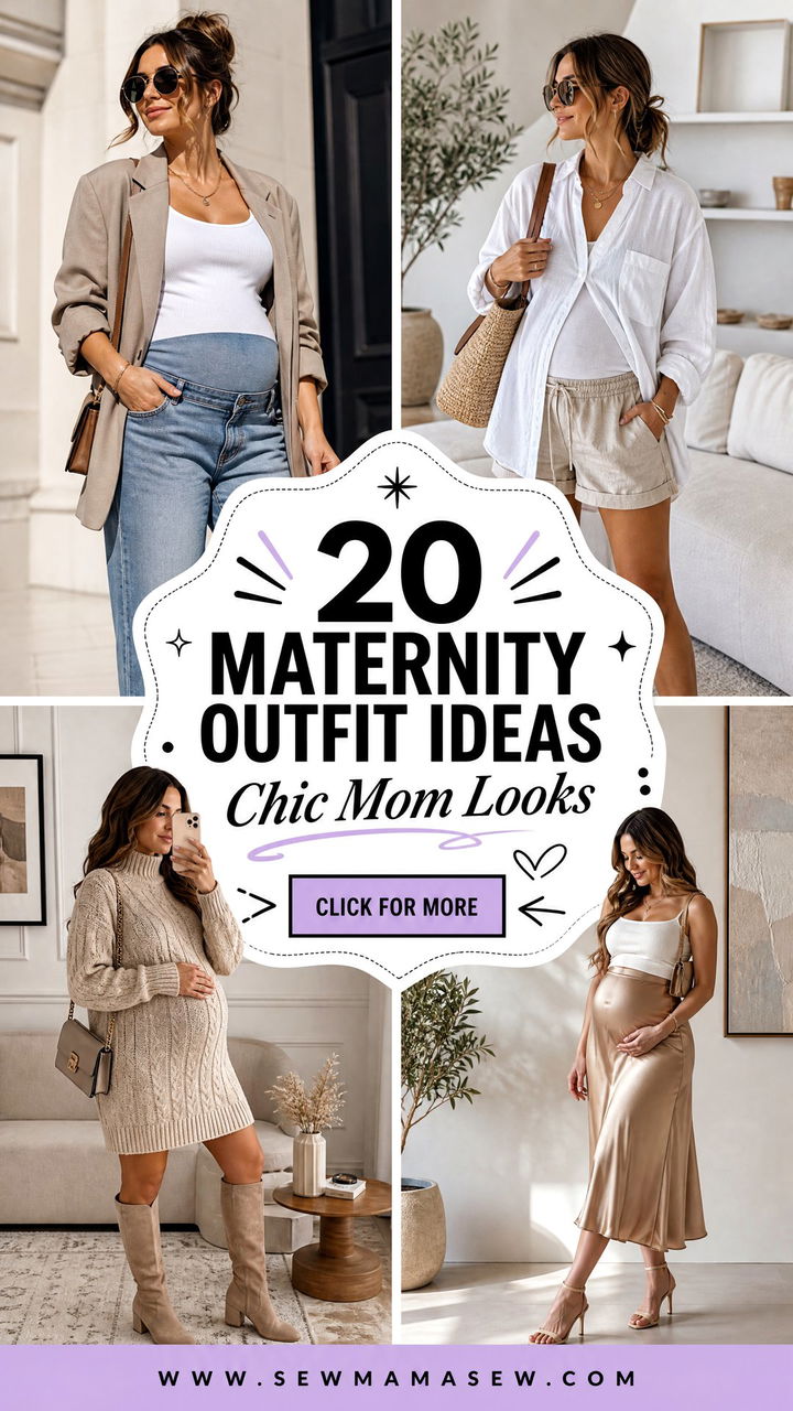 20 Maternity Outfit Ideas 2026 Chic Mom-To-Be Looks - 20 Maternity Outfit Ideas 2026: Chic Mom-To-Be Looks
