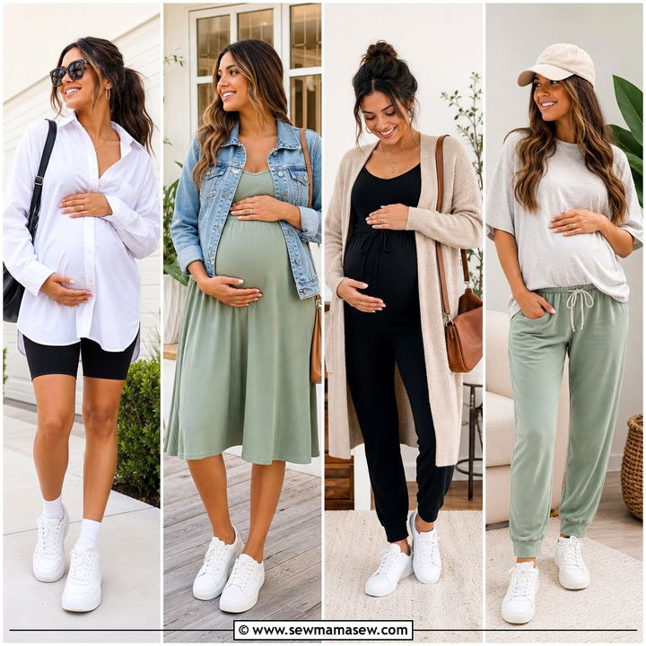 20 Maternity Outfit Ideas First Trimester Bump Looks