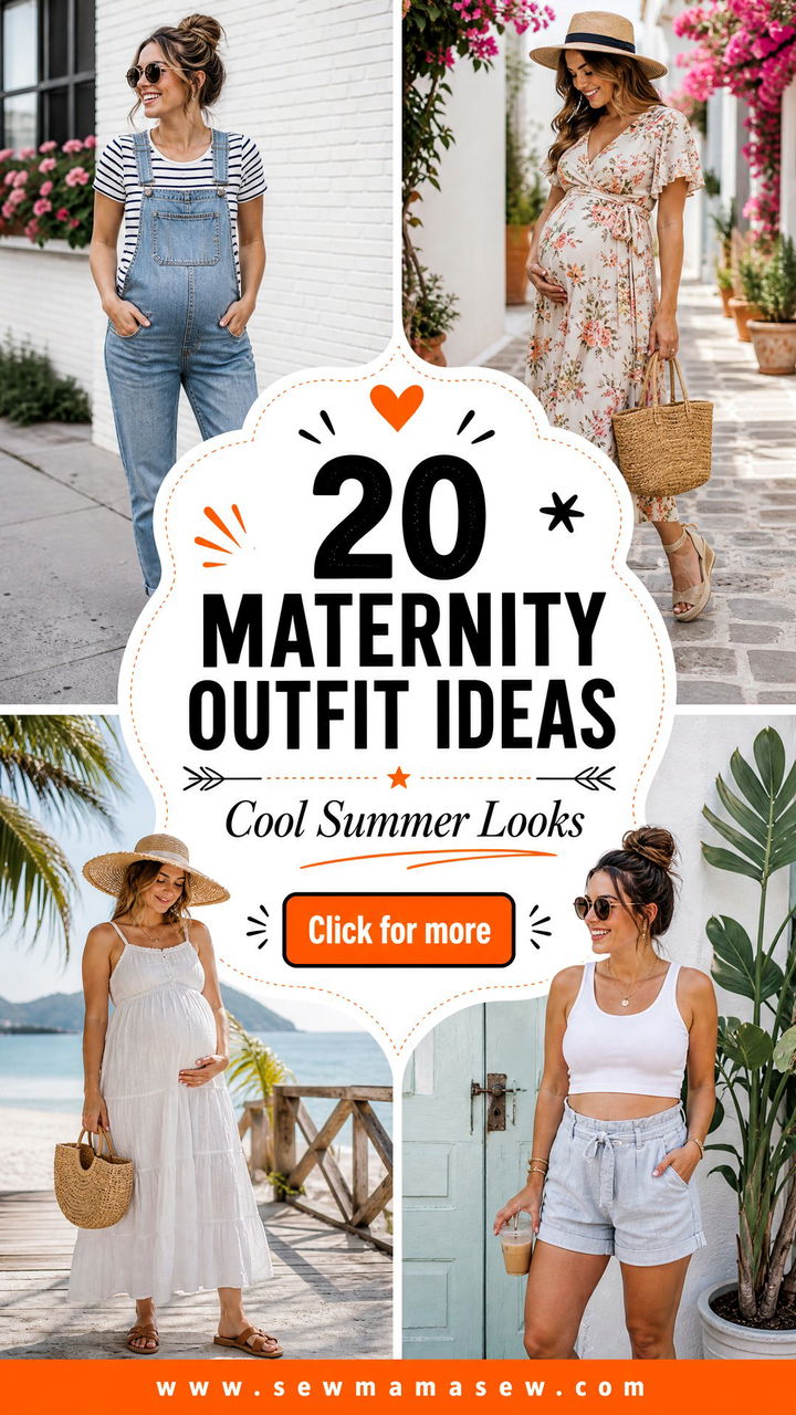20 Maternity Outfit Ideas Summer 2026 Cool Looks - 20 Maternity Outfit Ideas Summer 2026: Cool Looks