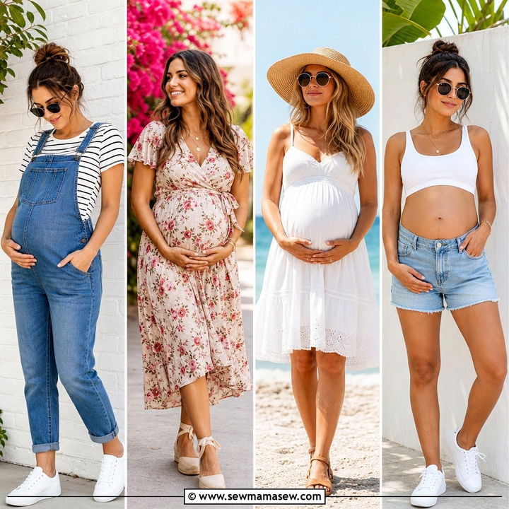 20 Maternity Outfit Ideas Summer 2026: Cool Looks