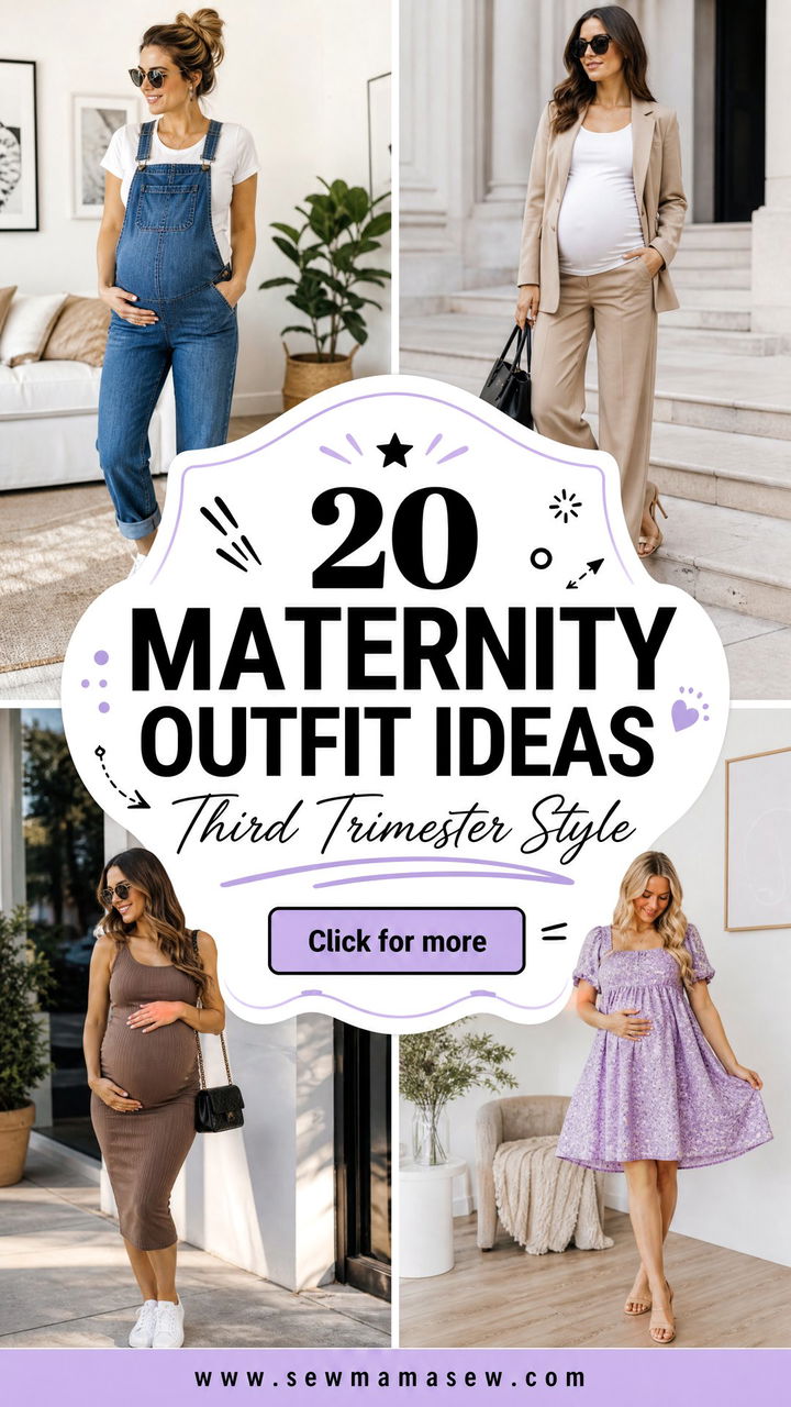 20 Maternity Outfit Ideas Third Trimester Moms Will Love - 20 Maternity Outfit Ideas Third Trimester Moms Will Love