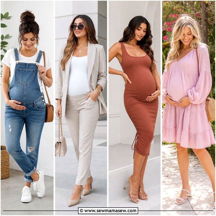 20 Maternity Outfit Ideas Third Trimester Moms Will Love