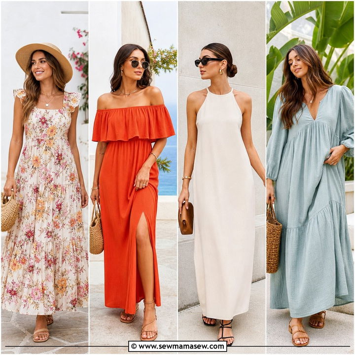 20 Maxi Dress Summer 2026 Outfit Ideas for Sunny Days