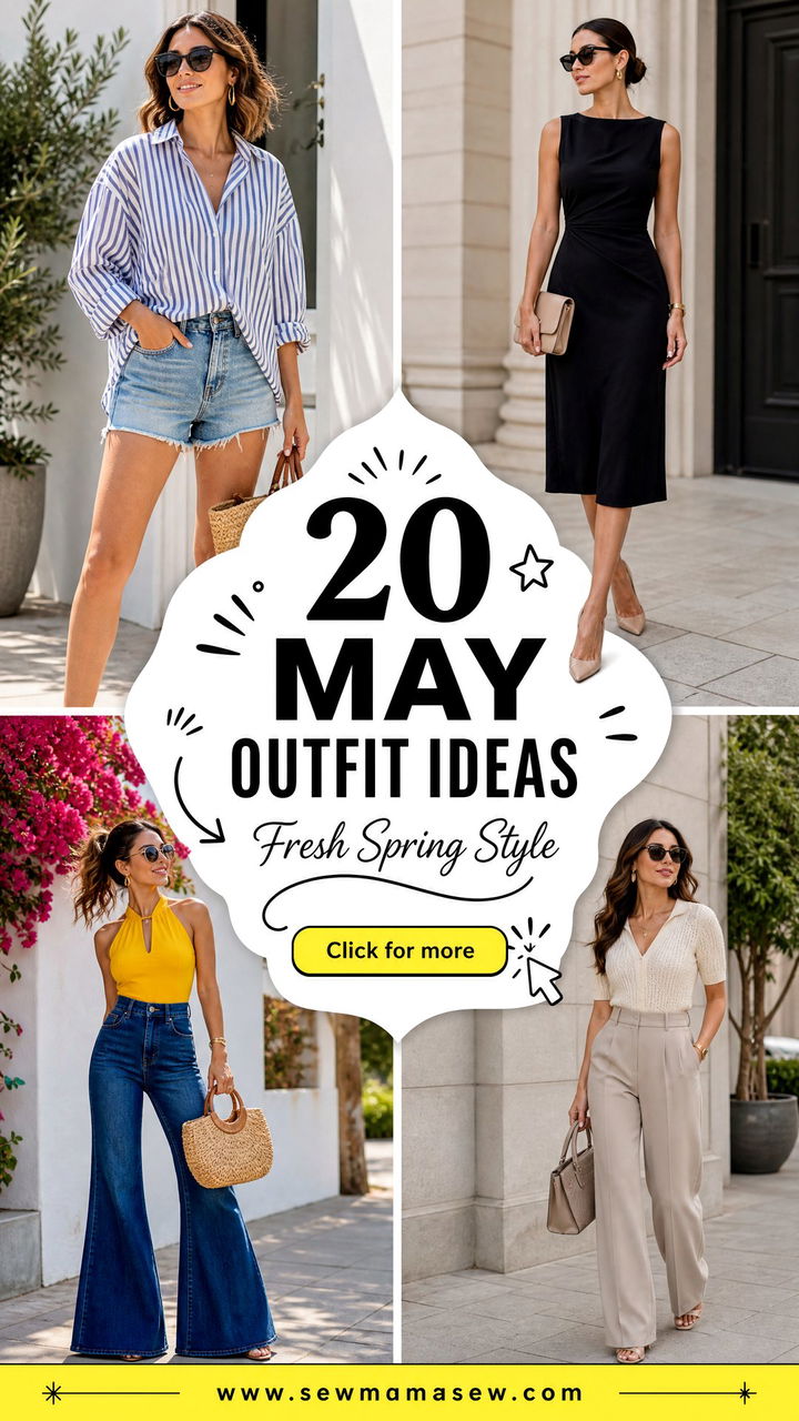 20 May Outfit Ideas 2026 for Fresh Spring Style - 20 May Outfit Ideas 2026 for Fresh Spring Style