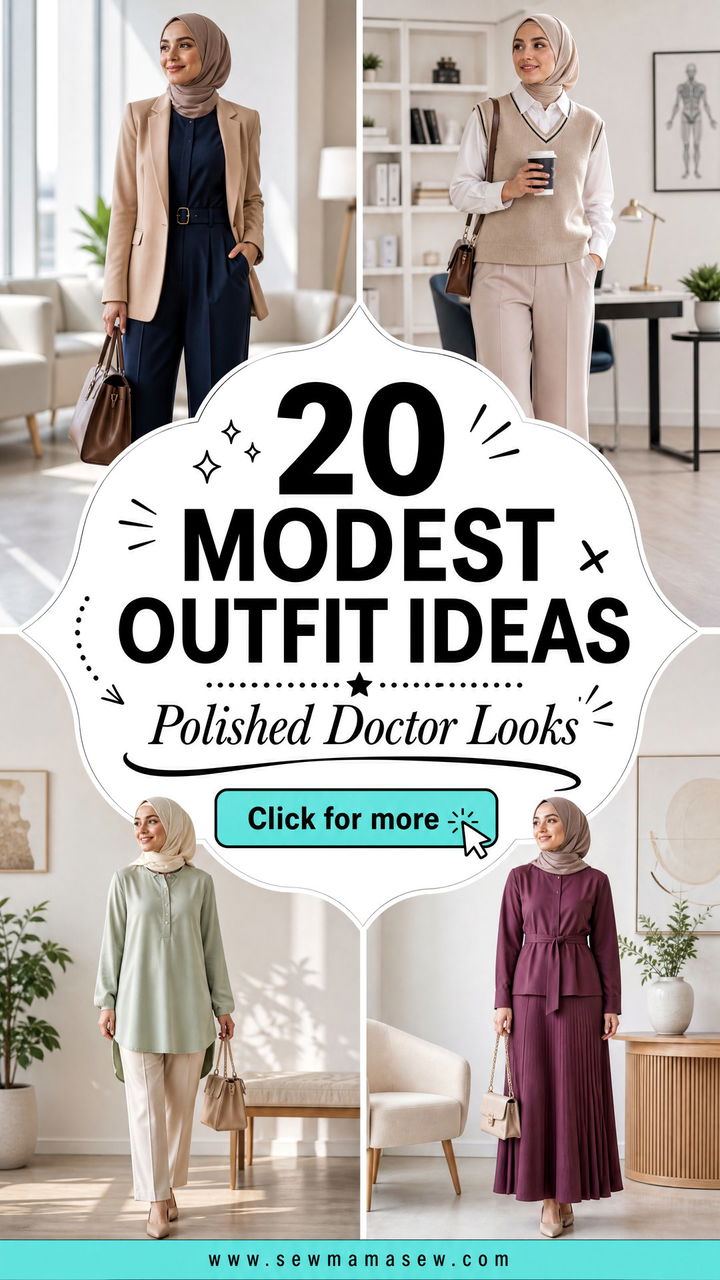 20 Modest Outfit Ideas for Doctor Polished Work Looks - 20 Modest Outfit Ideas for Doctor: Polished Work Looks