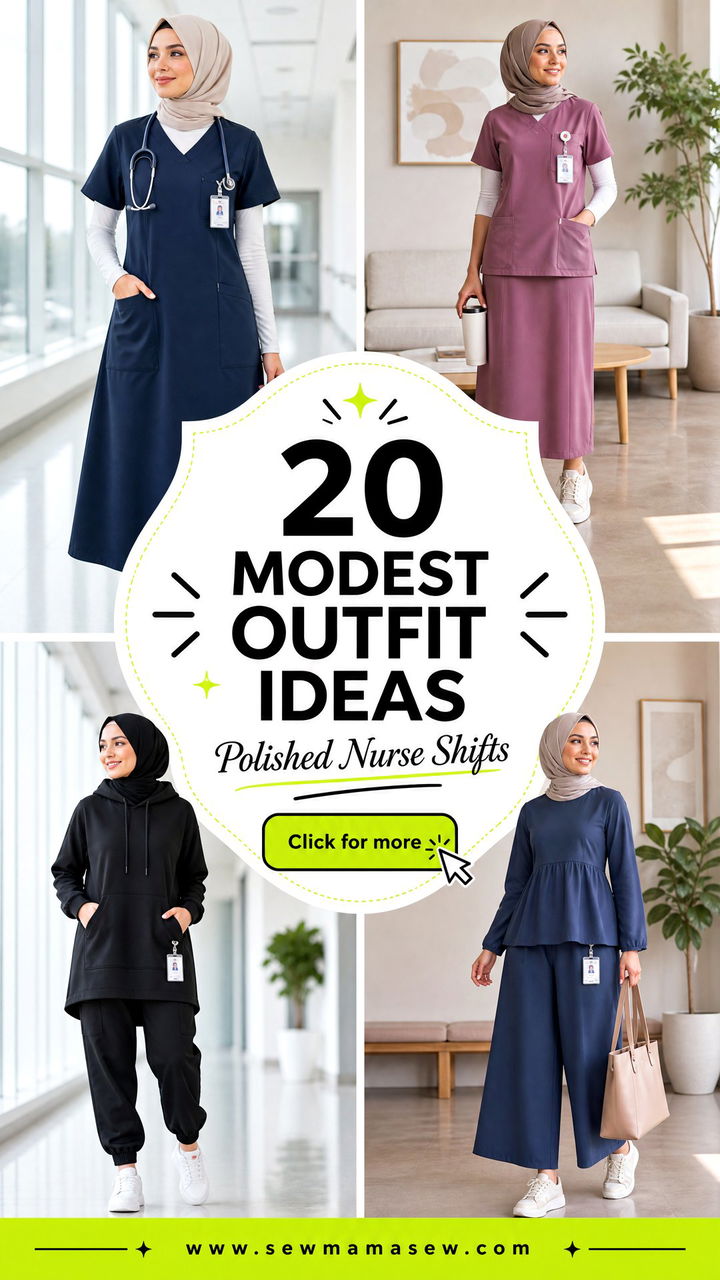 20 Modest Outfit Ideas for Nurse Polished Looks for Shifts - 20 Modest Outfit Ideas for Nurse: Polished Looks for Shifts