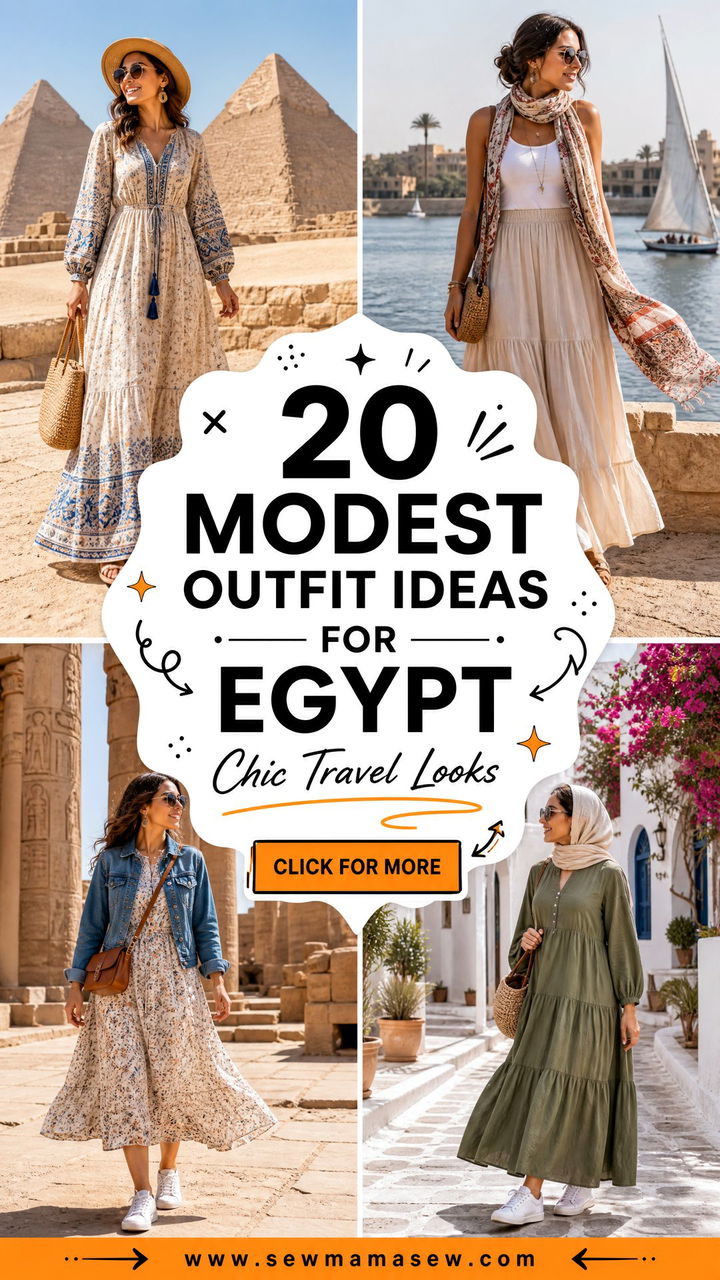 20 Modest outfit ideas for Egypt Chic Travel Looks for Women - 20 Modest outfit ideas for Egypt: Chic Travel Looks for Women