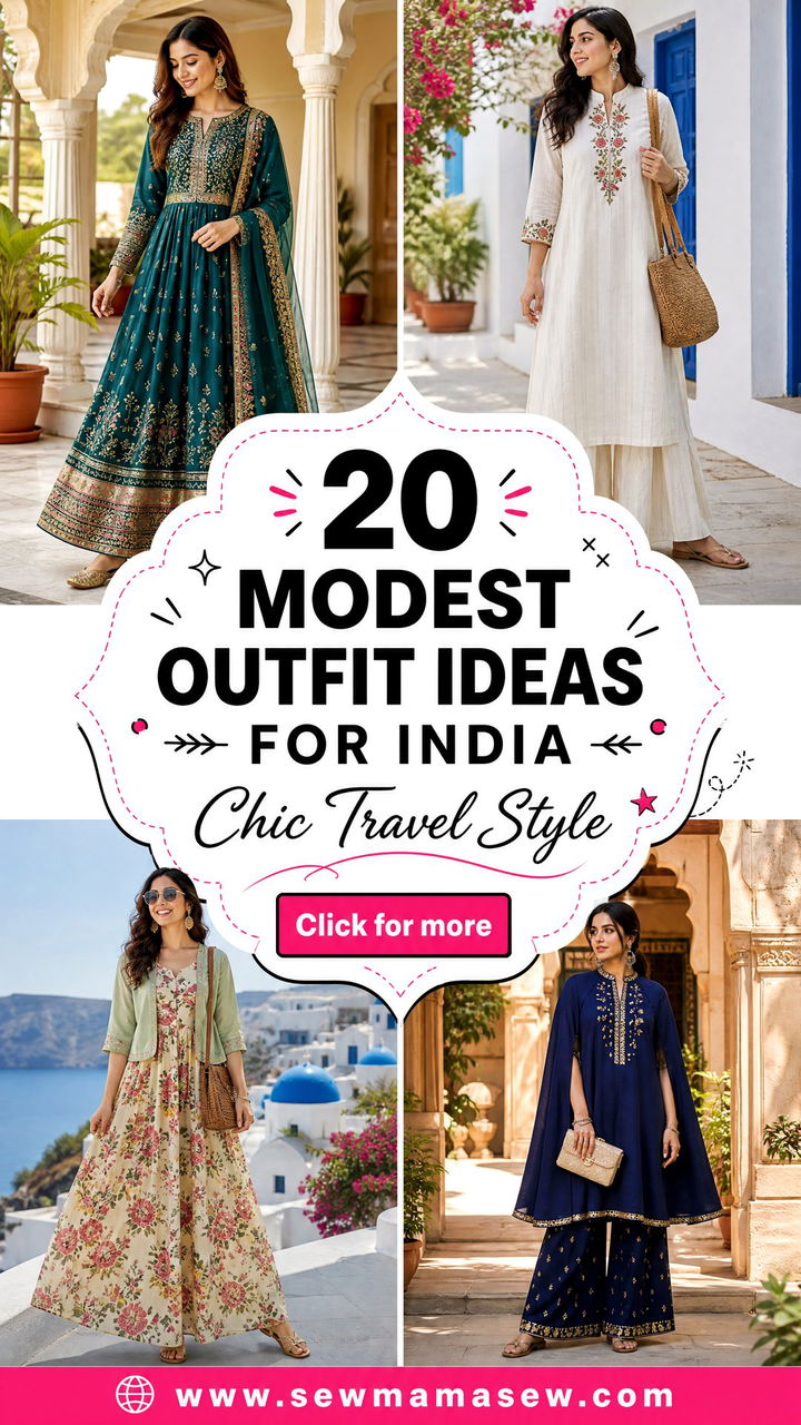 20 Modest outfit ideas for India Chic Travel Style Guide - 20 Modest outfit ideas for India: Chic Travel Style Guide