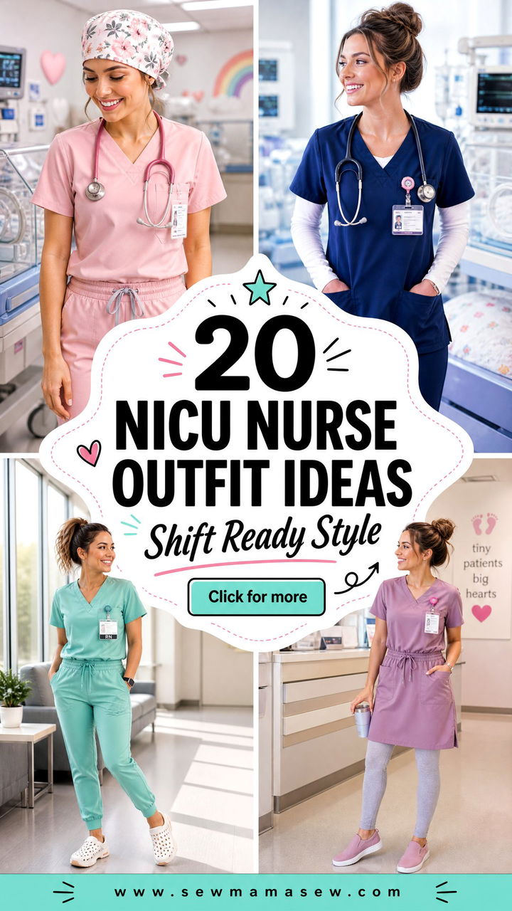 20 NICU Nurse Outfit Ideas for Long Shifts With Easy Style - 20 NICU Nurse Outfit Ideas for Long Shifts With Easy Style