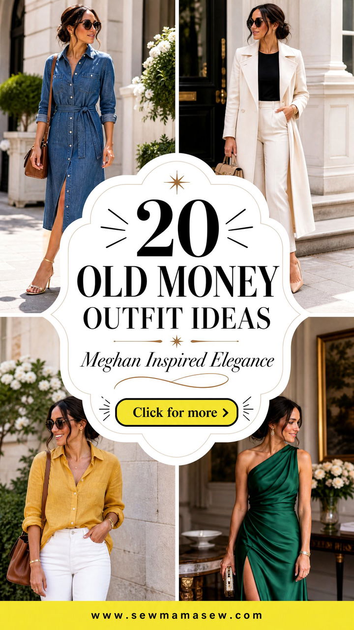 20 Old Money Outfit Ideas Meghan Markle Fans Will Love Now - 20 Old Money Outfit Ideas Meghan Markle Fans Will Love Now