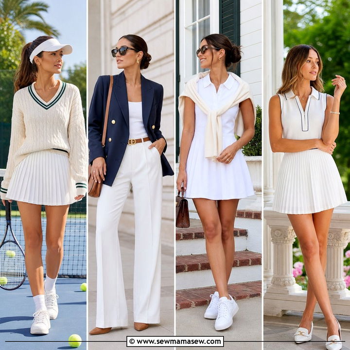 20 Old Money Outfit Ideas Tennis Fans Will Love This Summer