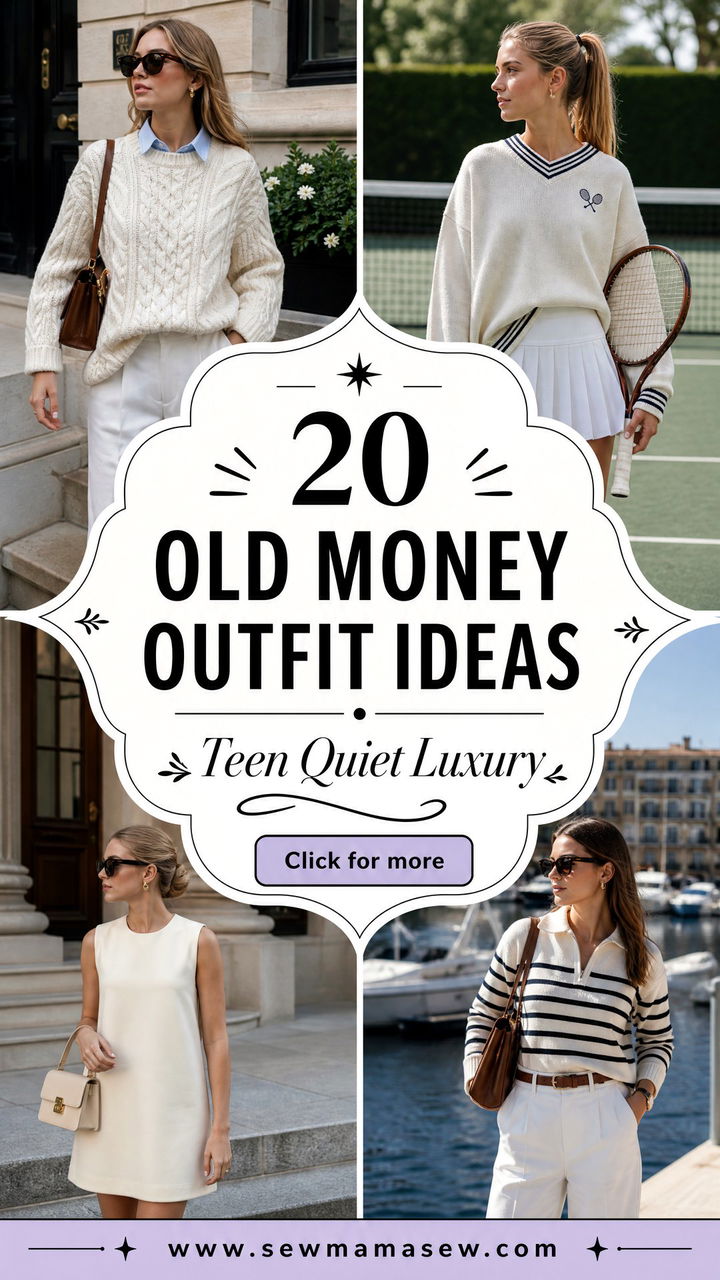 20 Old Money Outfit Ideas for Teens Who Love Quiet Luxury - 20 Old Money Outfit Ideas for Teens Who Love Quiet Luxury