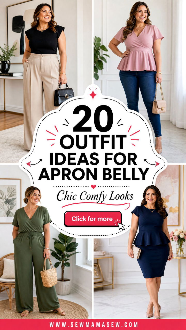 20 Outfit Ideas for Apron Belly That Feel Chic and Comfy - 20 Outfit Ideas for Apron Belly That Feel Chic & Comfy