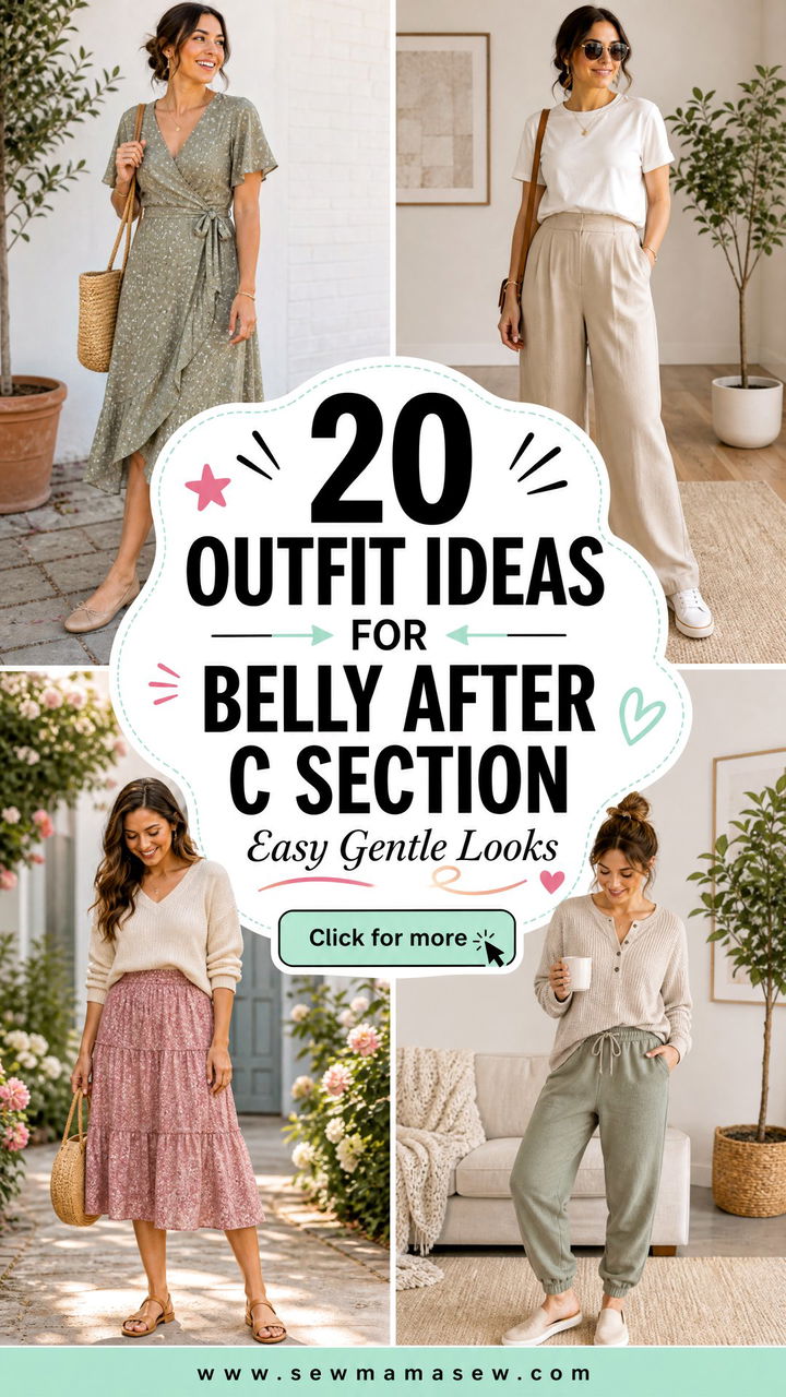 20 Outfit Ideas for Belly After C Section That Feel Easy - 20 Outfit Ideas for Belly After C Section That Feel Easy