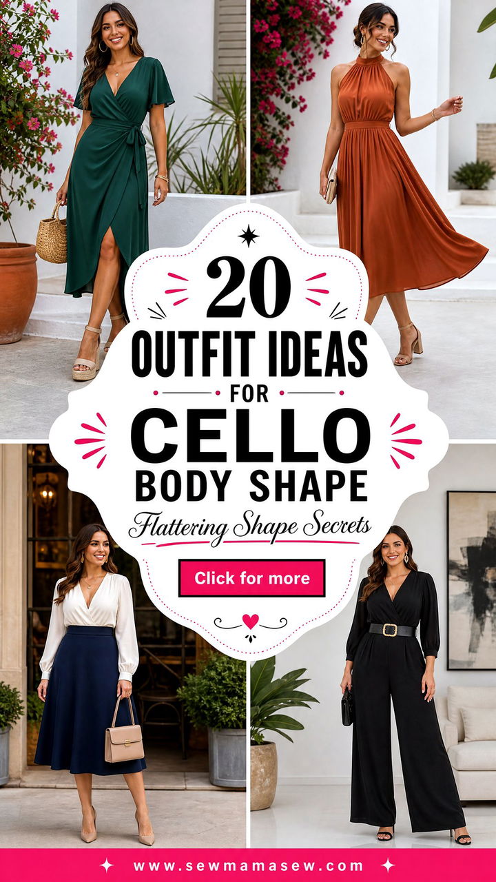 20 Outfit Ideas for Cello Body Shape That Feel So Flattering - 20 Outfit Ideas for Cello Body Shape That Feel So Flattering