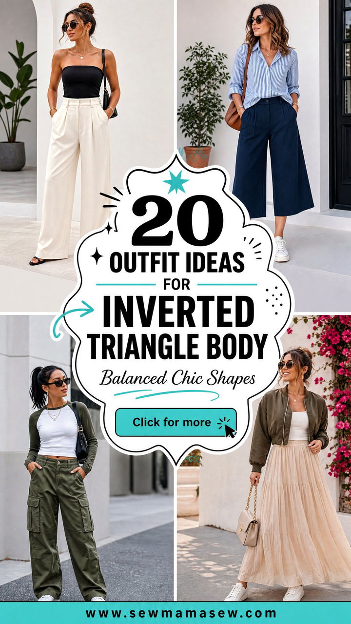 20 Outfit Ideas for Inverted Triangle Body to Look Balanced - 20 Outfit Ideas for Inverted Triangle Body to Look Balanced