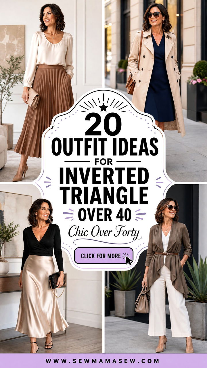 20 Outfit Ideas for Inverted Triangle Over 40 to Feel Chic - 20 Outfit Ideas for Inverted Triangle Over 40 to Feel Chic