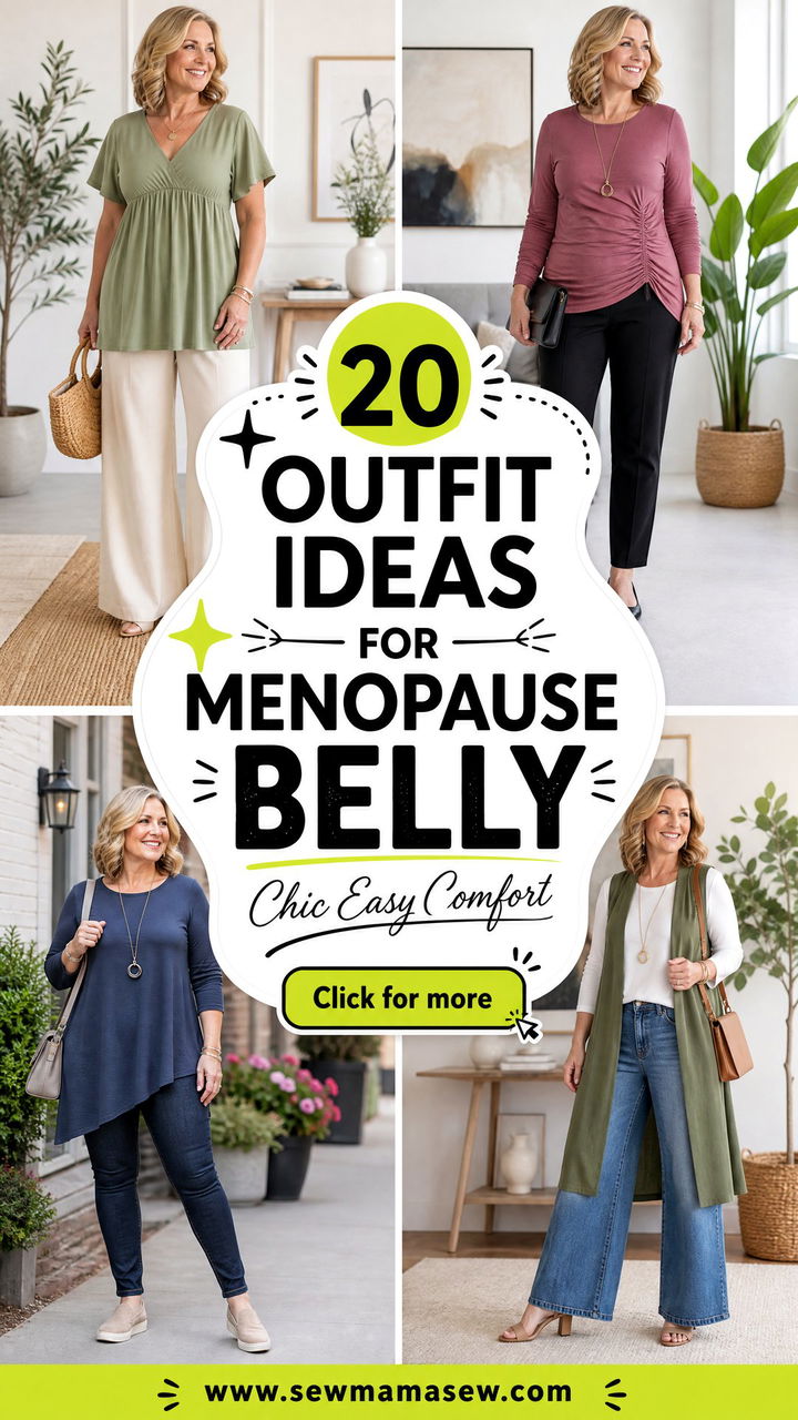 20 Outfit Ideas for Menopause Belly That Feel Chic and Easy - 20 Outfit Ideas for Menopause Belly That Feel Chic & Easy