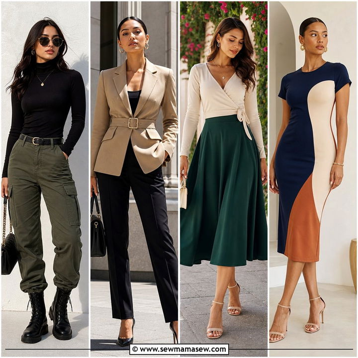 20 Outfit Ideas for Rectangle Body to Create Curves Easily