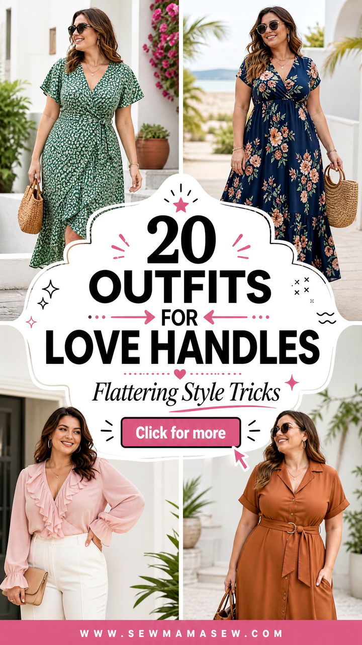 20 Outfits for Love Handles With Flattering Style Tricks - 20 Outfits for Love Handles With Flattering Style Tricks