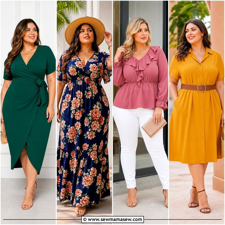 20 Outfits for Love Handles With Flattering Style Tricks