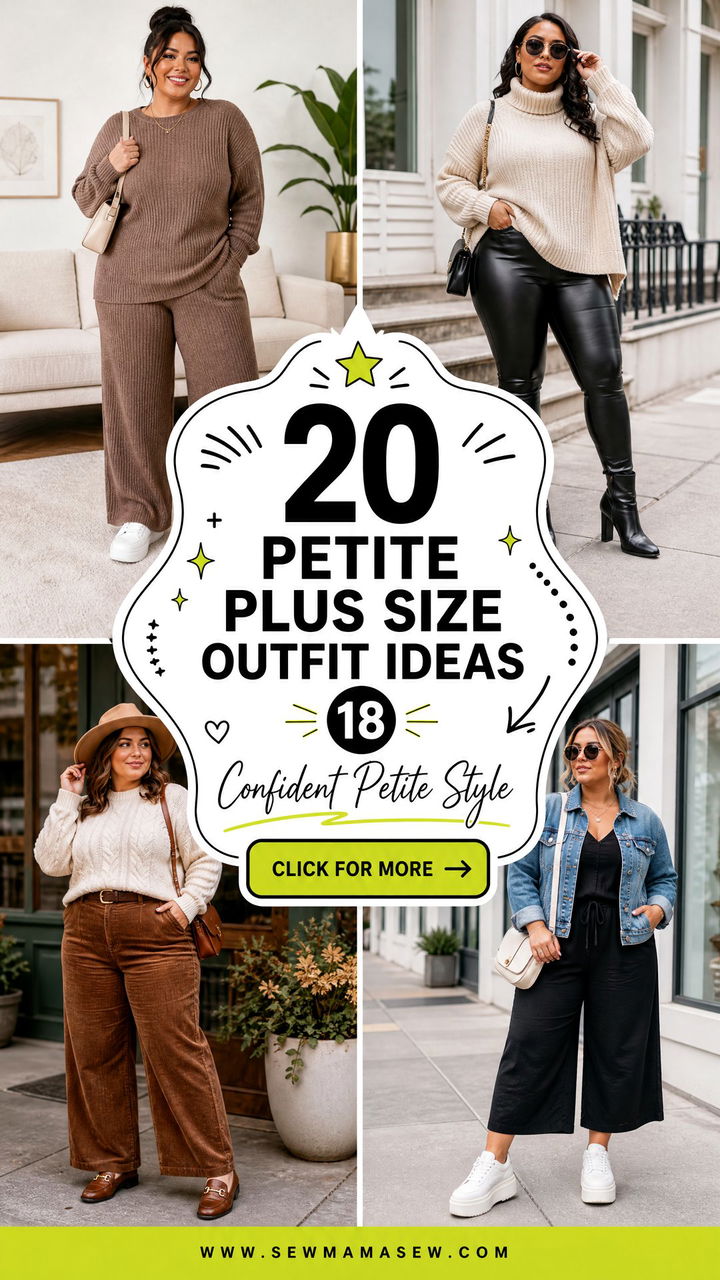 20 Petite Plus Size Outfit Ideas 18 for Confident Style - 20 Petite Plus Size Outfit Ideas 18 for Confident Style