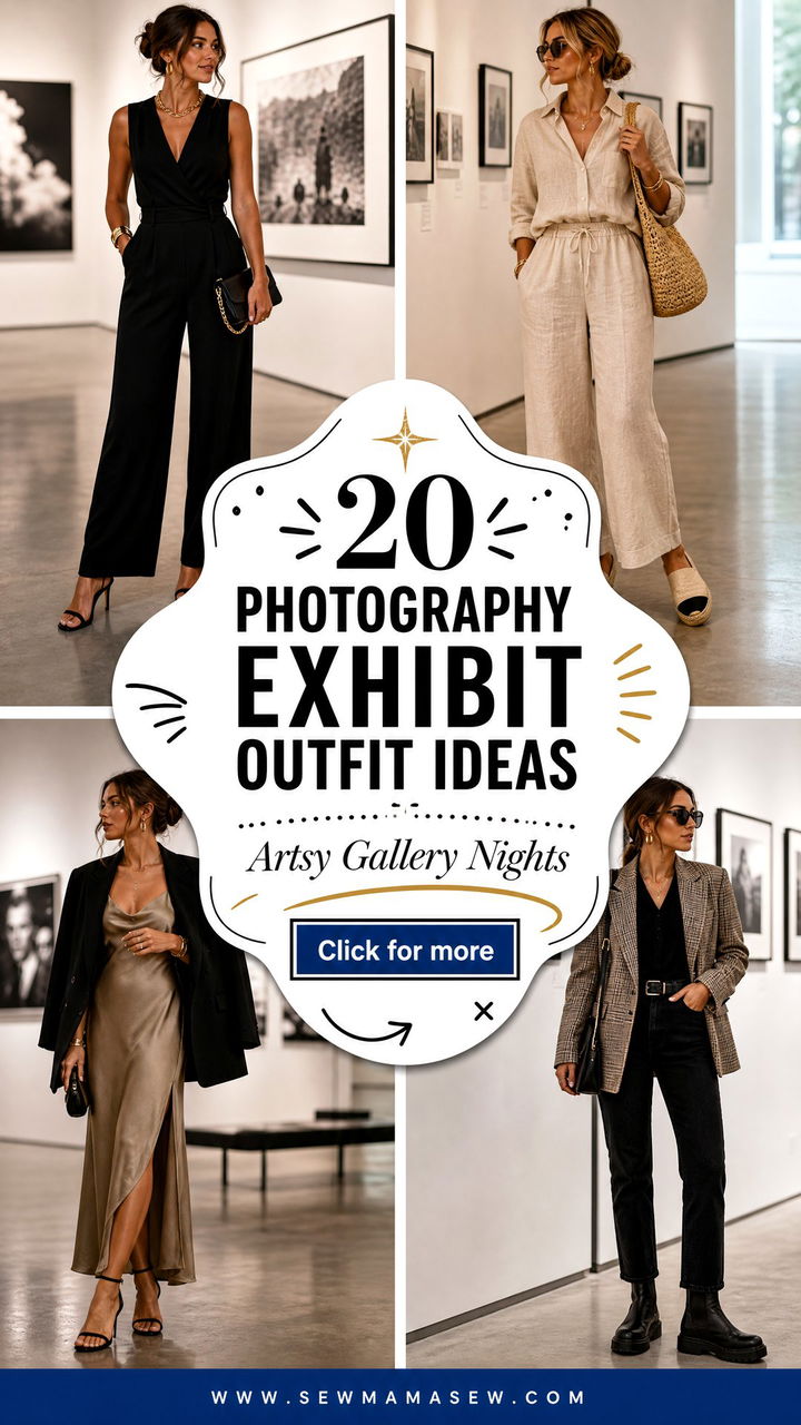 20 Photography Exhibit Outfit Ideas for Artsy Gallery Nights - 20 Photography Exhibit Outfit Ideas for Artsy Gallery Nights