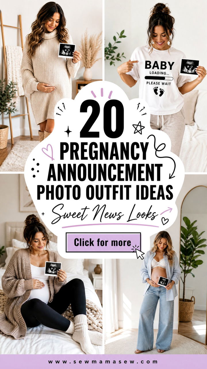 20 Pregnancy Announcement Photo Outfit Ideas to Love - 20 Pregnancy Announcement Photo Outfit Ideas to Love