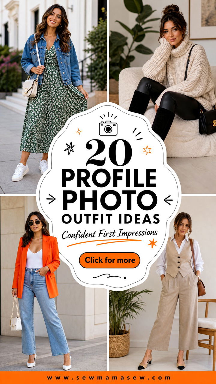 20 Profile Photo Outfit Ideas for Confident First Impressions - 20 Profile Photo Outfit Ideas for Confident First Impressions