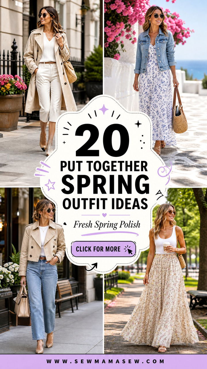 20 Put Together Spring Outfit Ideas 2026 For Fresh Style - 20 Put Together Spring Outfit Ideas 2026 For Fresh Style