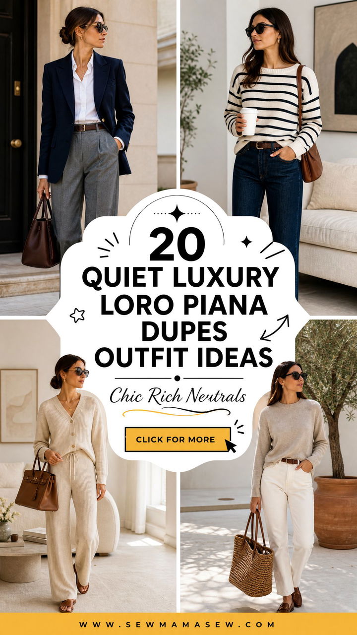 20 Quiet Luxury Loro Piana Dupes Outfit Ideas For Chic Looks - 20 Quiet Luxury Loro Piana Dupes Outfit Ideas For Chic Looks