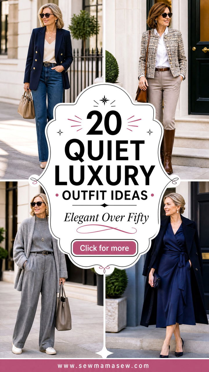 20 Quiet Luxury Outfit Ideas For Women Over 50 To Glow - 20 Quiet Luxury Outfit Ideas For Women Over 50 To Glow