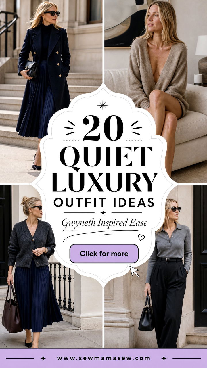 20 Quiet Luxury Outfit Ideas Gwyneth Paltrow Fans Will Love - 20 Quiet Luxury Outfit Ideas Gwyneth Paltrow Fans Will Love