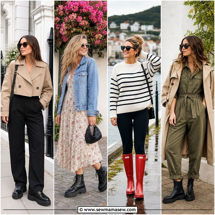 20 Rainy Day Outfits 2026 That Make Wet Weather Chic
