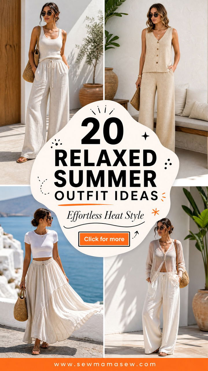 20 Relaxed Summer Outfit Ideas 2026 For Effortless Heat - 20 Relaxed Summer Outfit Ideas 2026 For Effortless Heat
