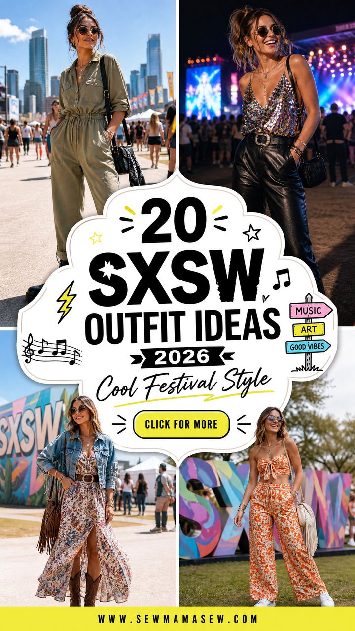 20 SXSW Outfit Ideas 2026 for Cool Festival Style - 20 SXSW Outfit Ideas 2026 for Cool Festival Style