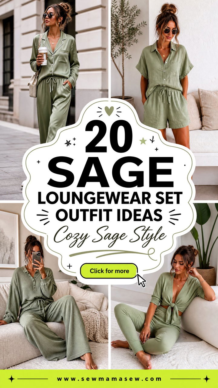 20 Sage Loungewear Set Outfit Ideas For Cozy Style Now - 20 Sage Loungewear Set Outfit Ideas For Cozy Style Now